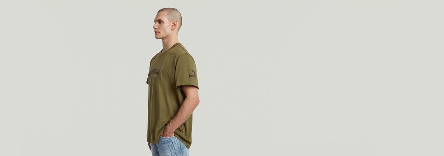 patches loose t-shirt