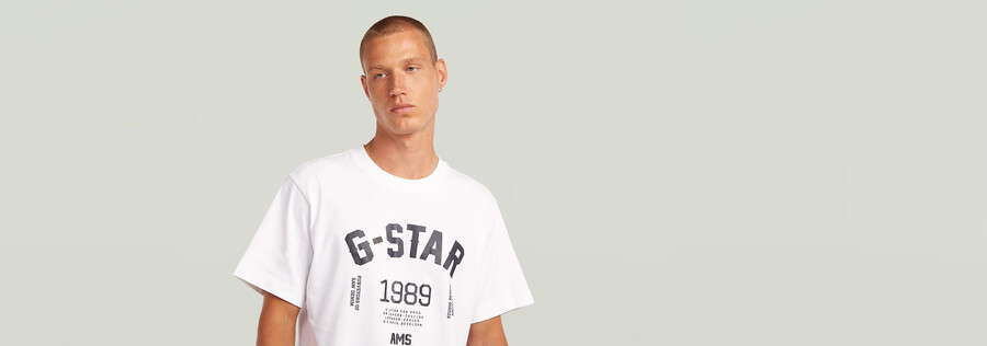 89 back graphic loose t-shirt