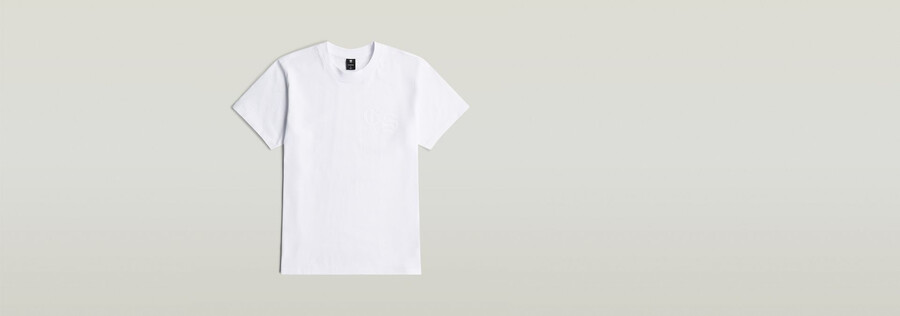 flock back loose t-shirt