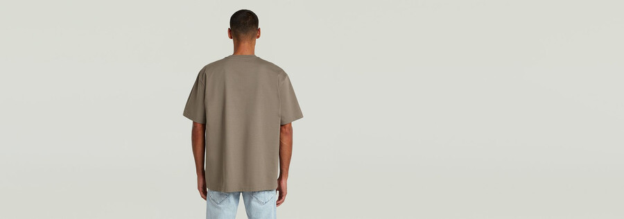 multi technique relaxed t-shirt