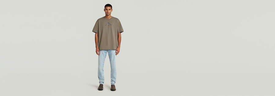 multi technique relaxed t-shirt