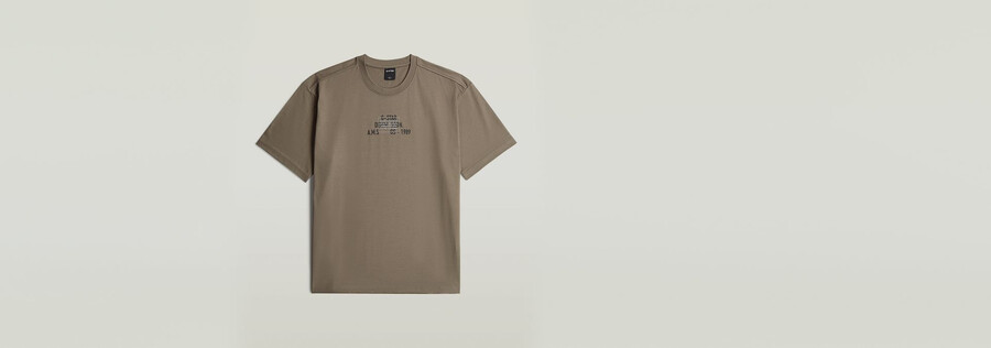 multi technique relaxed t-shirt