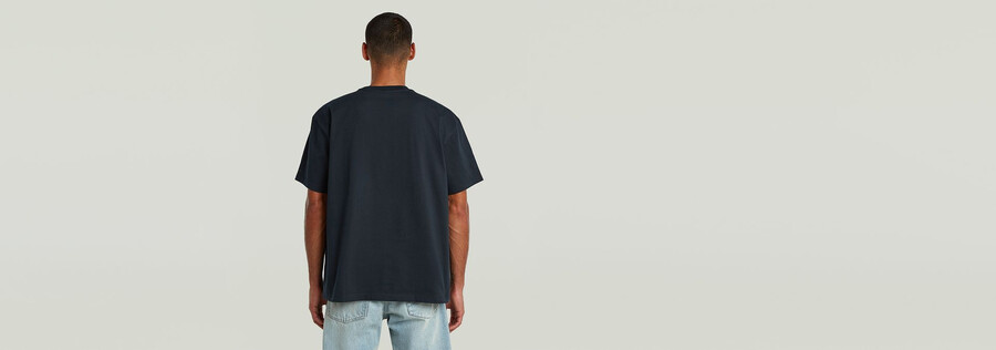 multi technique relaxed t-shirt