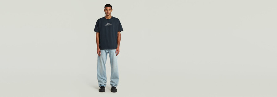 multi technique relaxed t-shirt