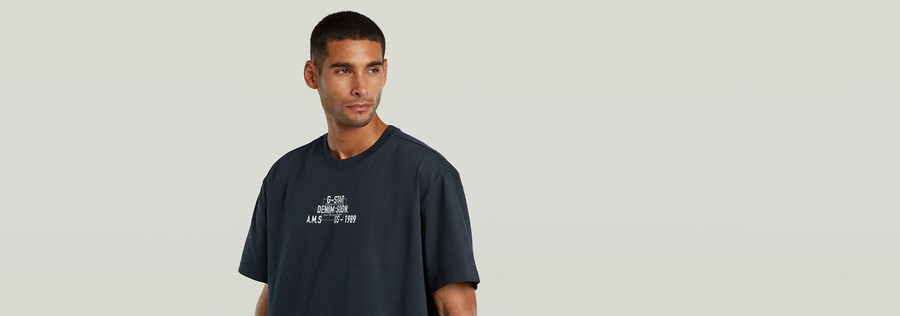 multi technique relaxed t-shirt