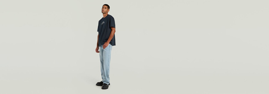 multi technique relaxed t-shirt