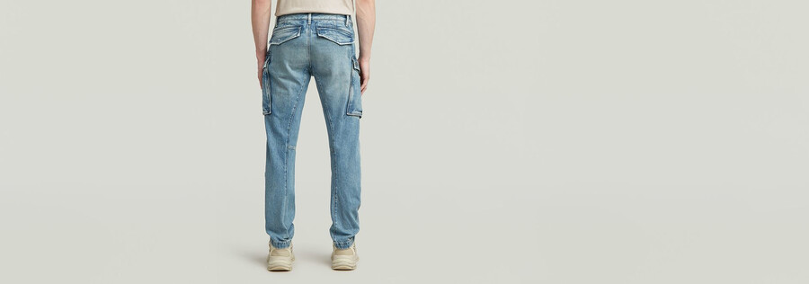 rovic zip regular tapered jeans