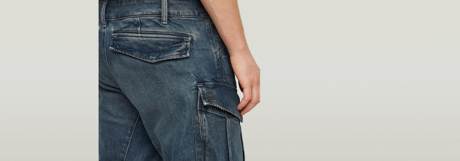 rovic zip regular tapered denim jeans