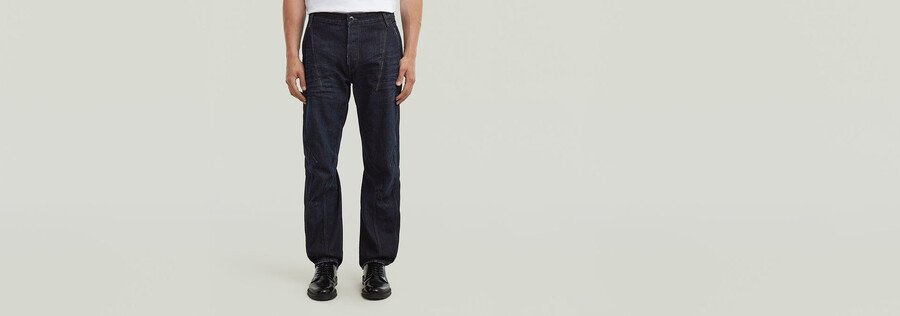 kitoh relaxed tapered jeans