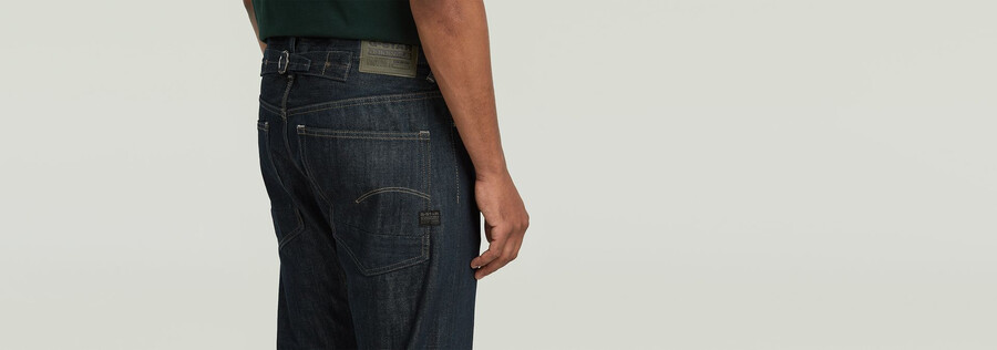 us first cinch tapered neo raw jeans