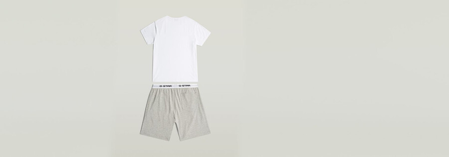 tee and short pyjamas set