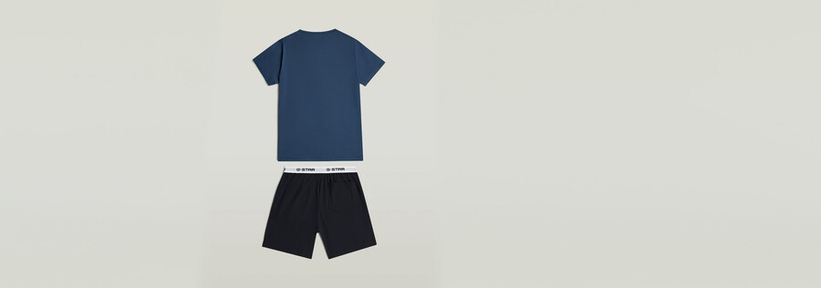 tee and short pyjamas set