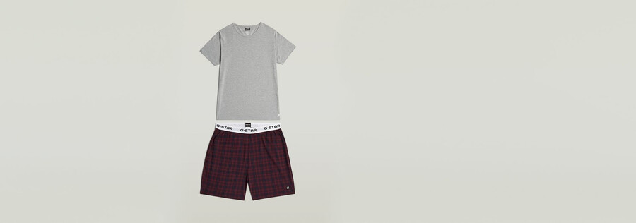 tee and short pyjamas set