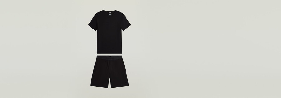 tee and short pyjamas set
