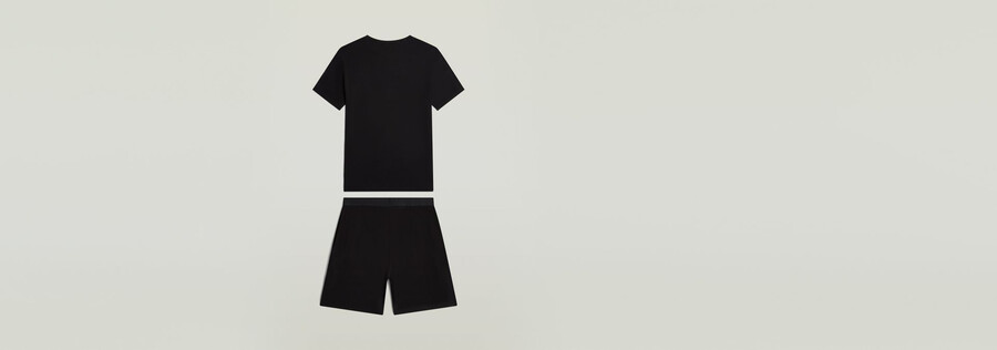 tee and short pyjamas set