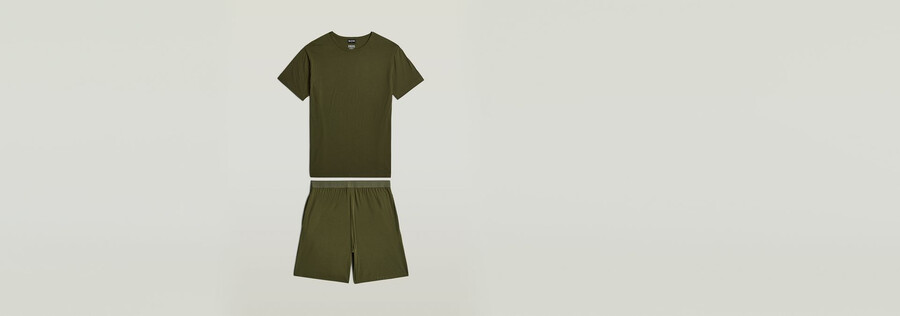 tee and short pyjamas set