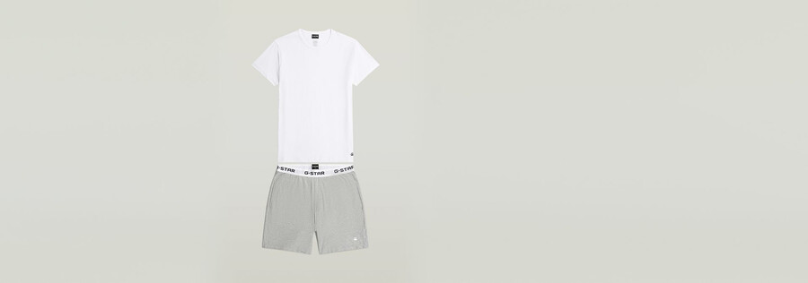 tee and short pyjamas set