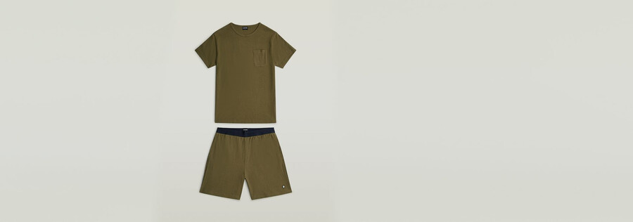 tee and short pyjamas set
