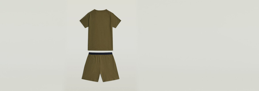 tee and short pyjamas set