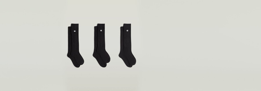 sloughy socks 3-pack