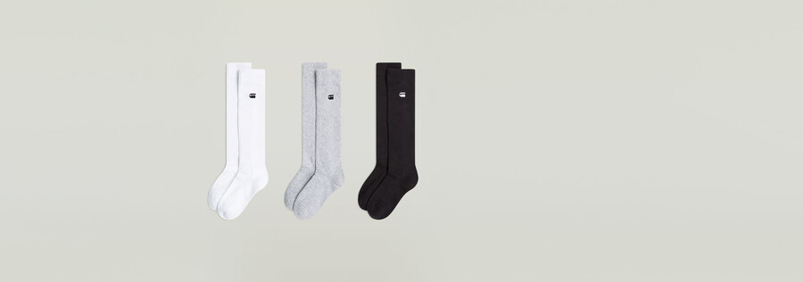 sloughy socks 3-pack