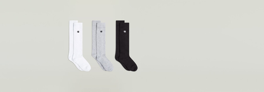 sloughy socks 3-pack