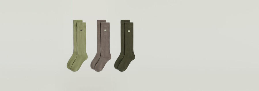 sloughy socks 3-pack