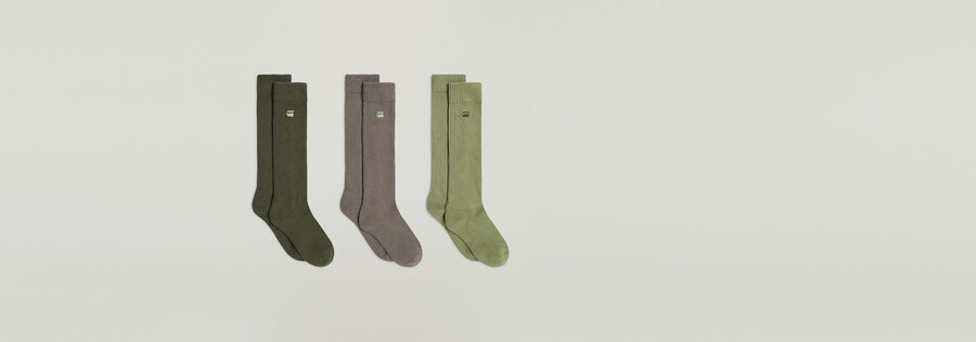sloughy socks 3-pack