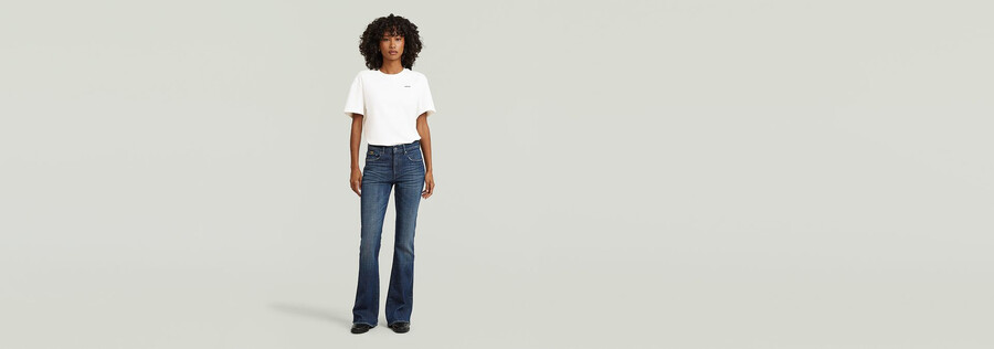 3301 flare jeans