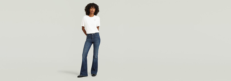 3301 flare jeans
