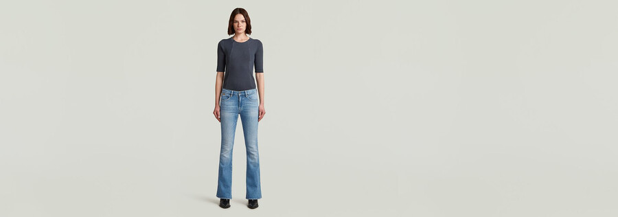 3301 flare jeans