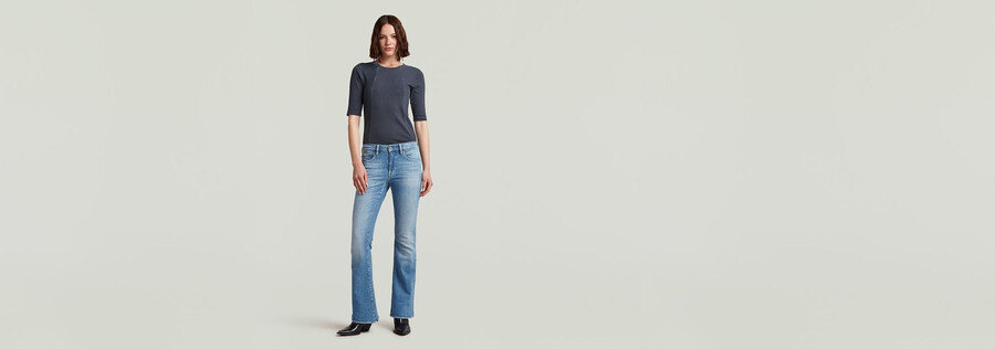3301 flare jeans
