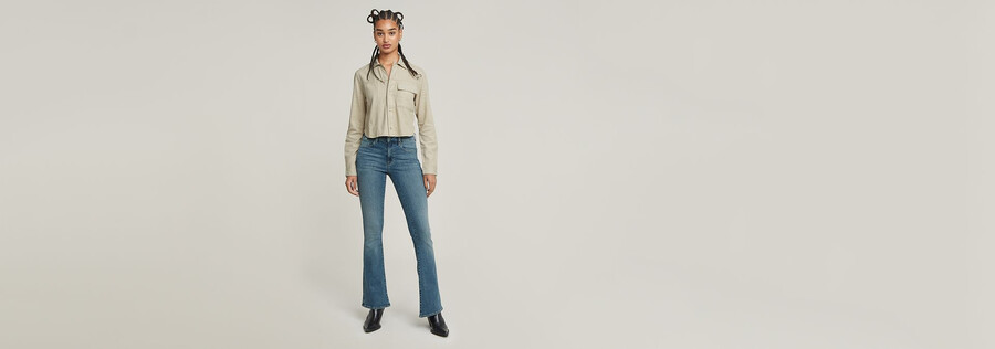 3301 flare jeans
