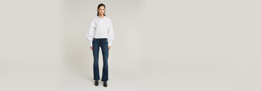 3301 flare jeans