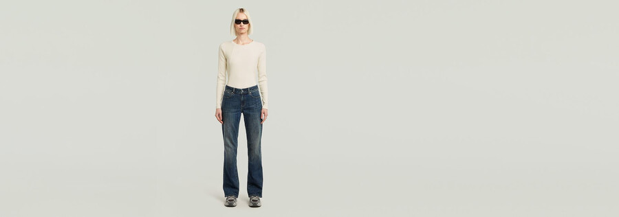 g-bootcut jeans