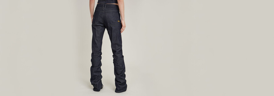 g-staq low bootcut jeans