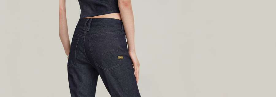 g-staq low bootcut jeans