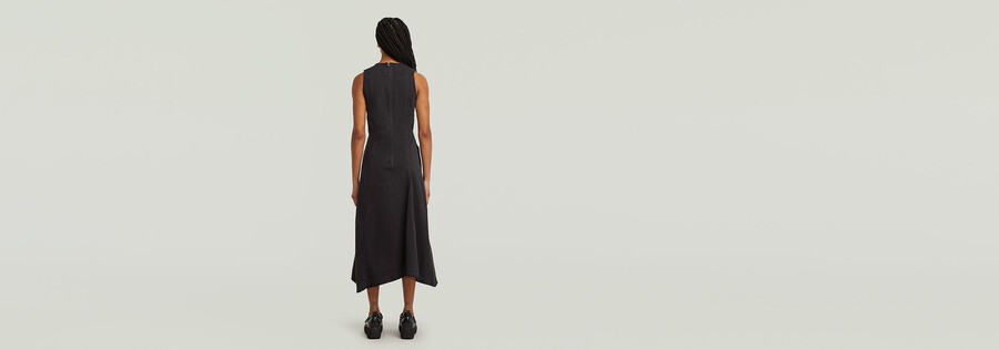 corset flare dress