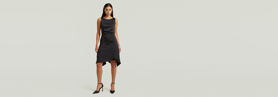 corset flare dress