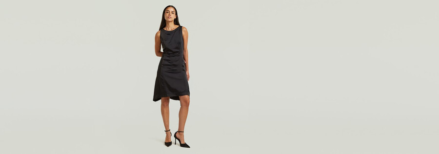 corset flare dress