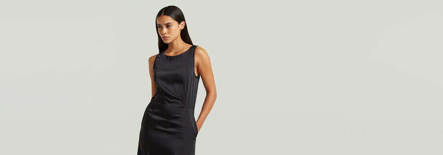 corset flare dress