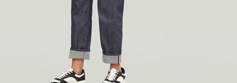 kate boyfriend selvedge jeans