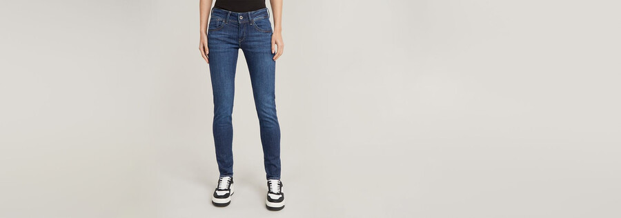 lynn mid skinny jeans