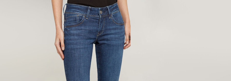 lynn mid skinny jeans