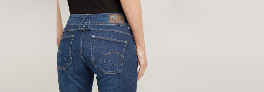 lynn mid skinny jeans