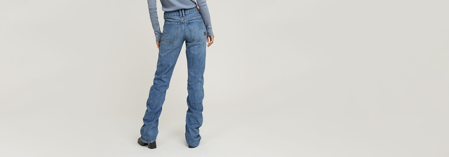 g-staq low bootcut jeans