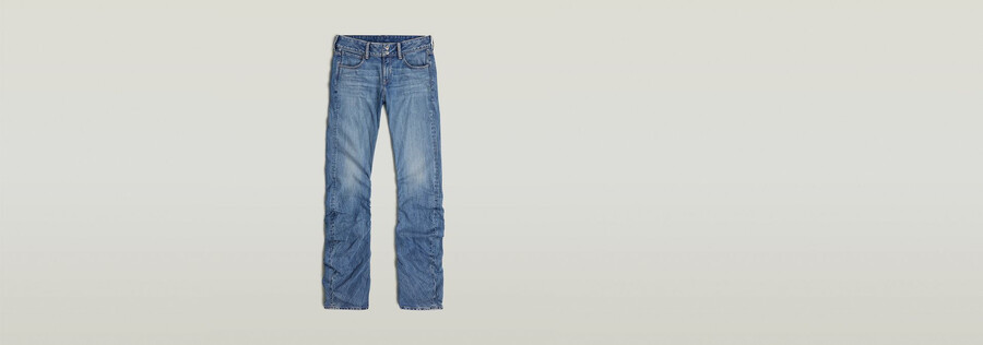 g-staq low bootcut jeans