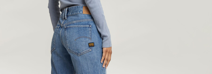 g-staq low bootcut jeans