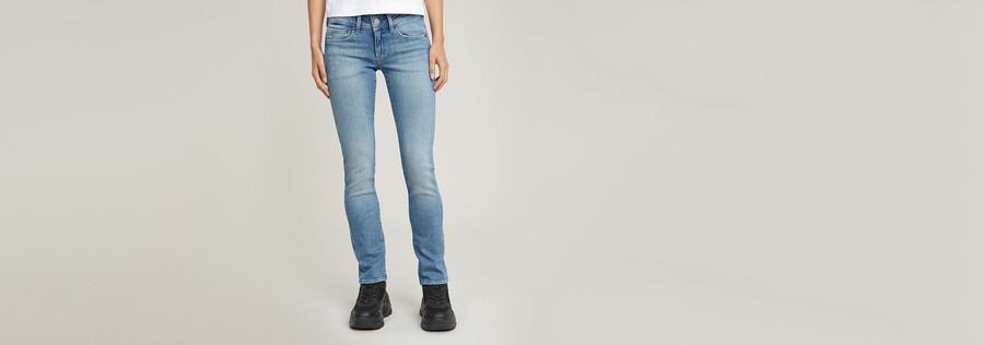 midge slim straight jeans