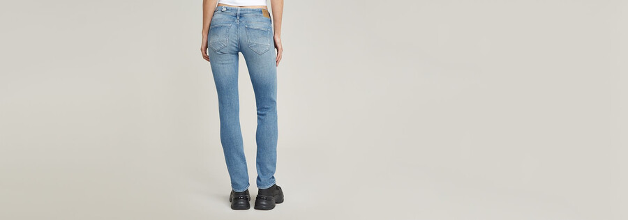 midge slim straight jeans